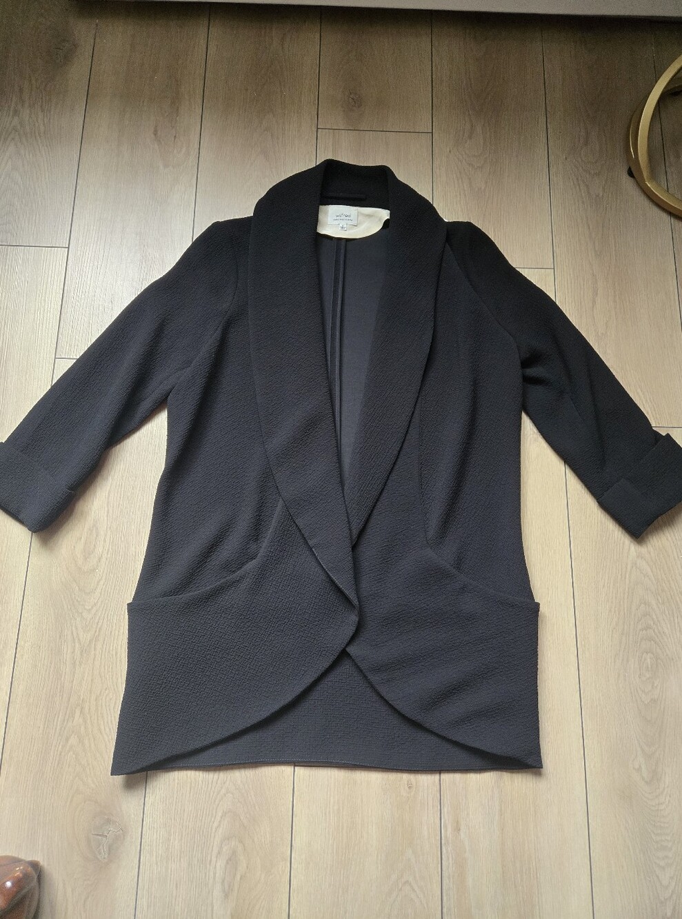 Aritzia Wilfred Chevalier Blazer In Black Size 8